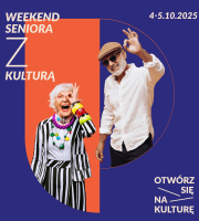 Weekend seniora z kulutrą | 4-5.10